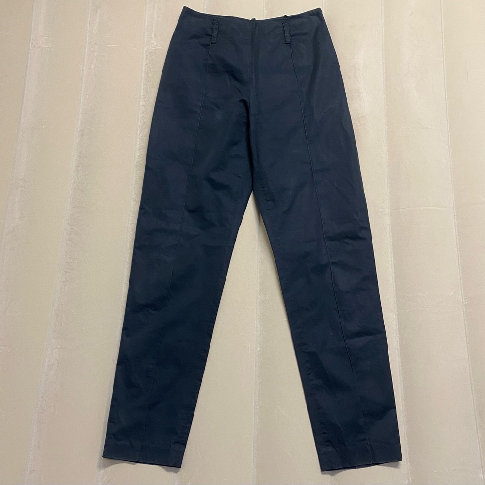 Yves Saint Laurent YSL Women’s Pants Luxury Designer Italy Straight Leg Ankle
